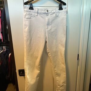 Flying Monkey White Straight Leg Jeans